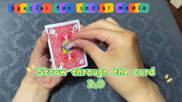 Straw Through Card 2.0 by Dingding video DOWNLOAD - Download