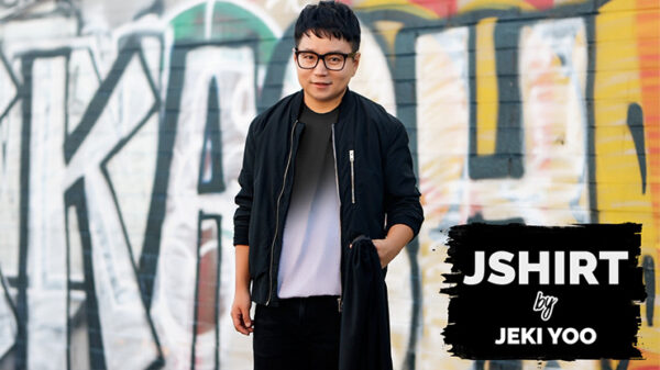 JSHIRT BLACK (Gimmicks and Online Instruction) by Jeki Yoo