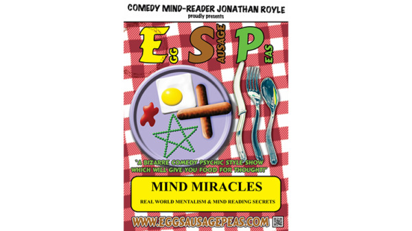 MIND MIRACLES - REAL WORLD MENTALISM & MIND READING SECRETS by Jonathan Royle mixed media DOWNLOAD - Download