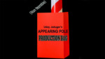 APPEARING POLE BAG RED (Gimmicked / No Tear) by Uday Jadugar