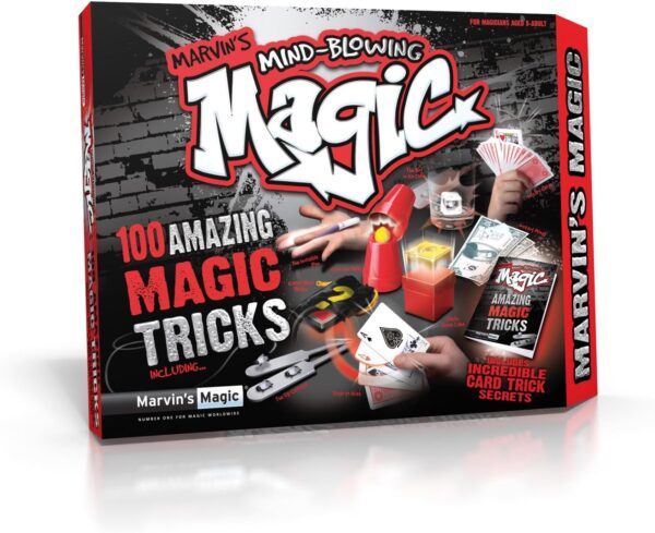 Marvins Mind Blowing Magic Set - 100 Amazing Magic Tricks
