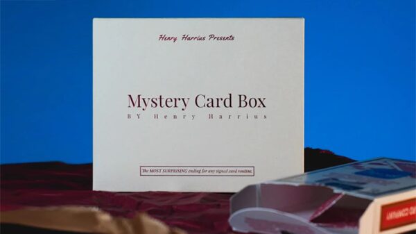 Mystery Card Box (Blue) by Henry Harrius