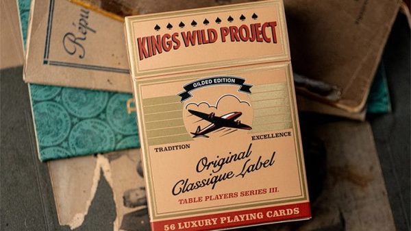 Gilded No.13 Table Players Vol.39 Playing Cards by Kings Wild Project