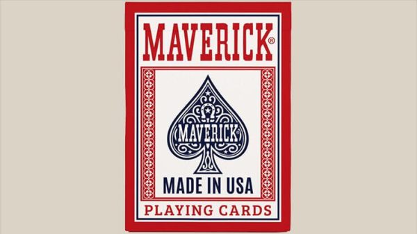 Maverick Made in the USA (Red) Playing Cards