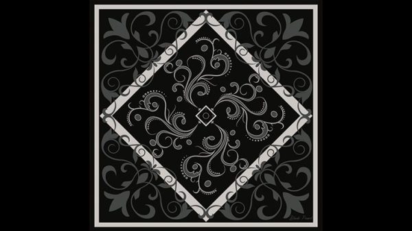 Devil's Bandana V.3 - Precious Stones Collection by Lee Alex (Black Pearl)