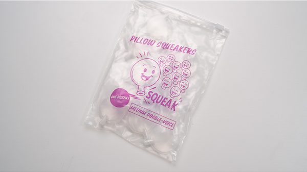Pillow Squeaker Double Voice (12pk Medium) by Murphys Magic