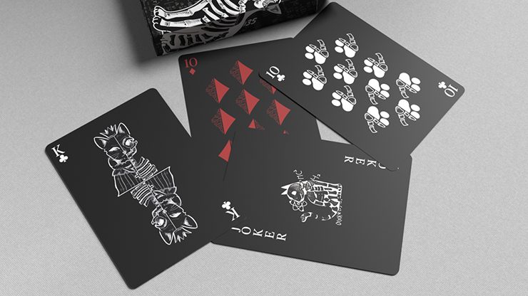 Schrodinger's Cat: Dead Black Edition Playing Cards - Image 3