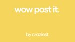 WOW Post-it by Craziest
