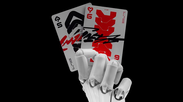 Bicycle Machine56 R-TYPE/3 White Playing Cards by RunIt Decks - Image 5