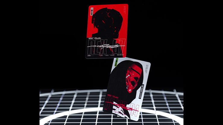 Bicycle Machine56 R-TYPE/2 Black Playing Cards by RunIt Decks - Image 5