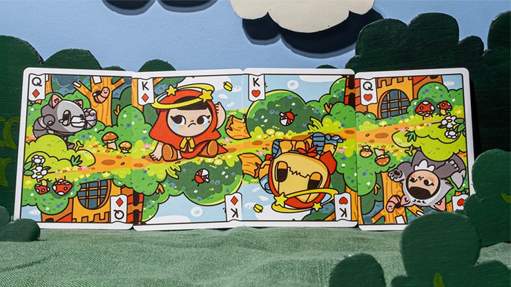 Bicycle Paper Royals Red Riding Hood Playing Cards by RunIt Decks - Image 2
