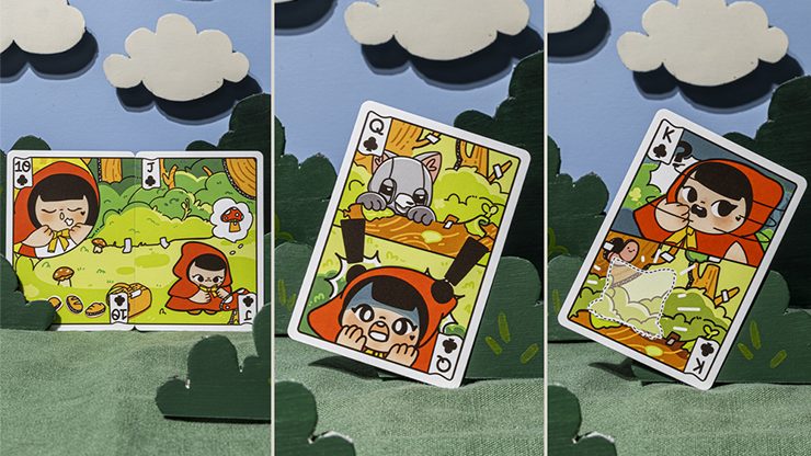 Bicycle Paper Royals Red Riding Hood Playing Cards by RunIt Decks - Image 3