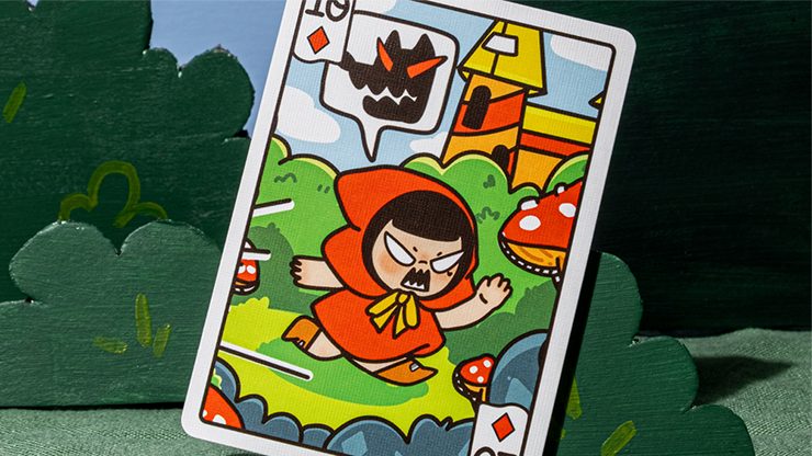 Bicycle Paper Royals Red Riding Hood Playing Cards by RunIt Decks - Image 4