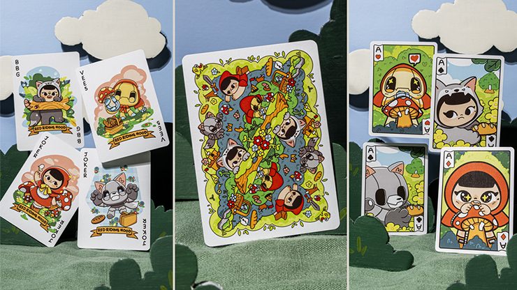 Bicycle Paper Royals Red Riding Hood Playing Cards by RunIt Decks - Image 6