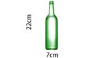 Self Exploding Green Beer Bottle (Small) by Wance