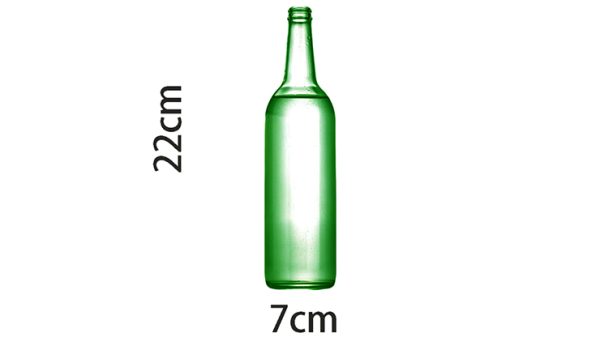 Self Exploding Green Beer Bottle (Small) by Wance