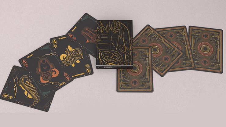 Frankenstein Series Egypt Edition (Gilded) Playing Cards - Image 2