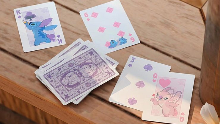 Bicycle Disney Stitch (Purple) Playing Cards by US Playing Card Co - Image 2