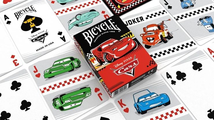 Bicycle Disney Cars Playing Cards by US Playing Card Co - Image 2
