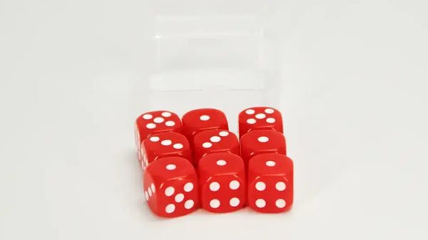 Forcing Cup Dice Set (Red) by Magic Express