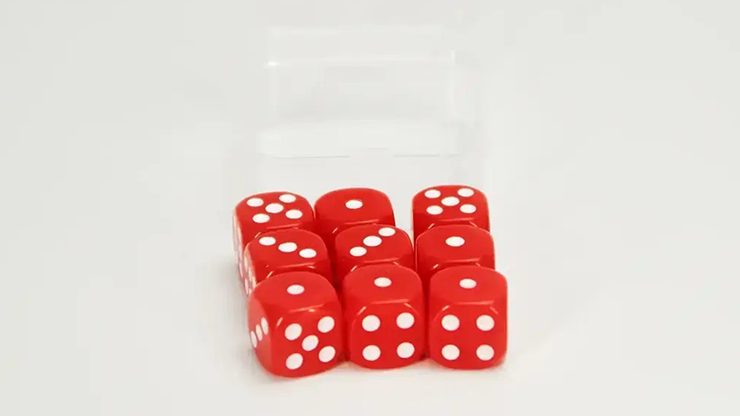 Forcing Cup Dice Set (Red) by Magic Express