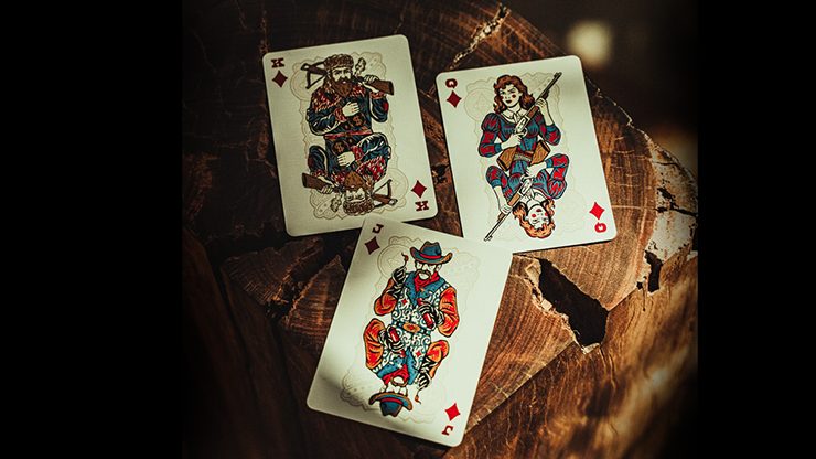 Gunslingers Poker (Blue) Playing Cards - Image 5