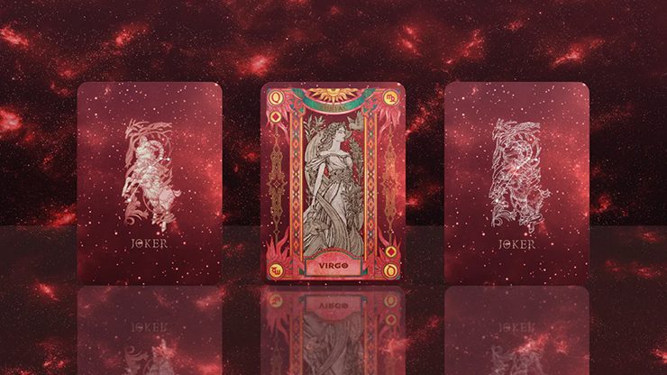 Zodiac (Aries) Luminous Edition Playing Cards by TCC - Image 4