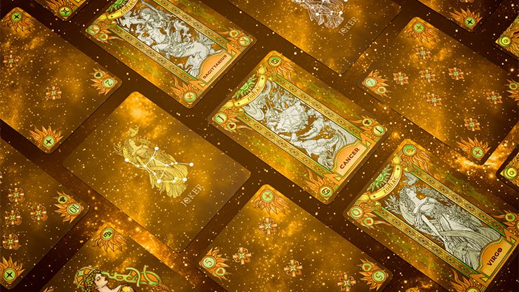 Zodiac (Virgo) Luminous Edition Playing Cards by TCC - Image 2