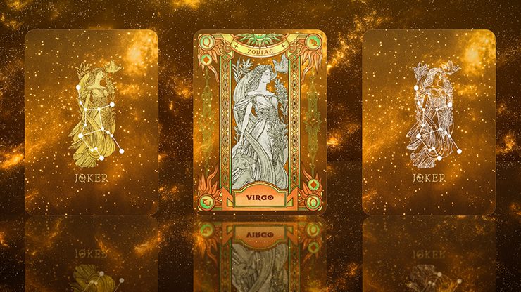 Zodiac (Virgo) Luminous Edition Playing Cards by TCC - Image 3