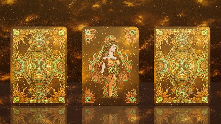 Zodiac (Virgo) Luminous Edition Playing Cards by TCC - Image 4