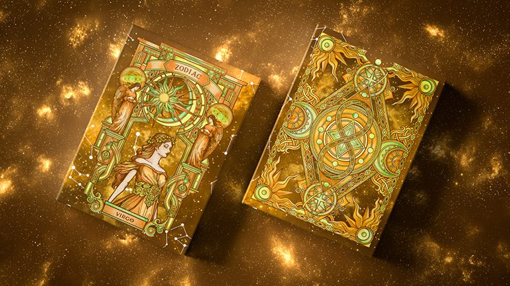 Zodiac (Virgo) Luminous Edition Playing Cards by TCC - Image 6