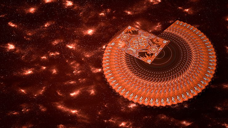 Zodiac (Sagittarius) Luminous Edition Playing Cards by TCC - Image 6