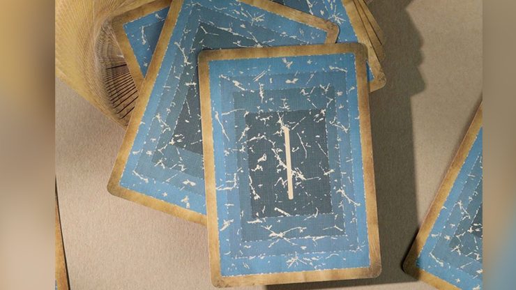 X1 Retro Blue Playing Cards - Image 4