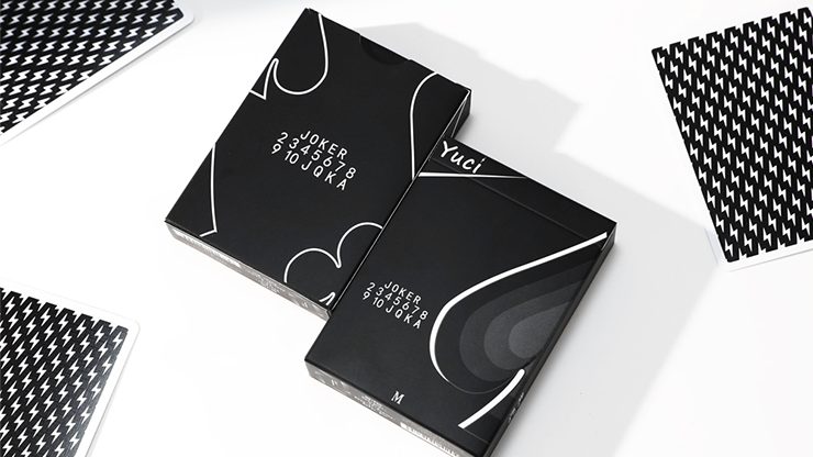 Yuci Tiny Wizard Black Playing Cards by TCC