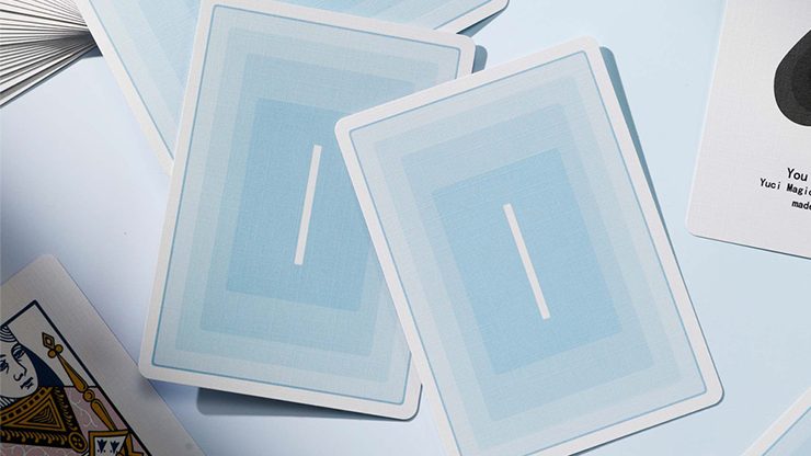 Yuci Morandi Blue 5th Playing Cards by TCC - Image 2
