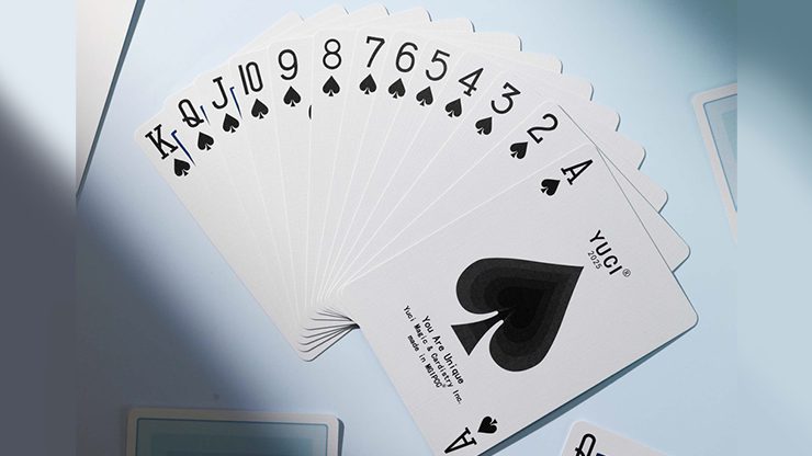 Yuci Morandi Blue 5th Playing Cards by TCC - Image 3