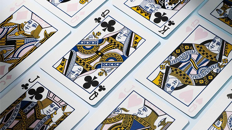 Yuci Morandi Blue 5th Playing Cards by TCC - Image 4