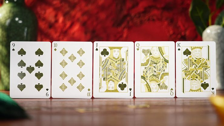 Year of the Horse (Green) Playing Cards by TCC Fashion - Image 4