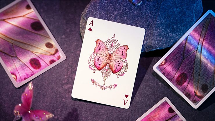 Morpho V2 (Pearl) Playing Cards by TCC Fashion - Image 5