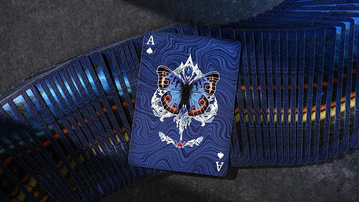 Morpho V2 (Sapphire) Playing Cards by TCC Fashion - Image 3
