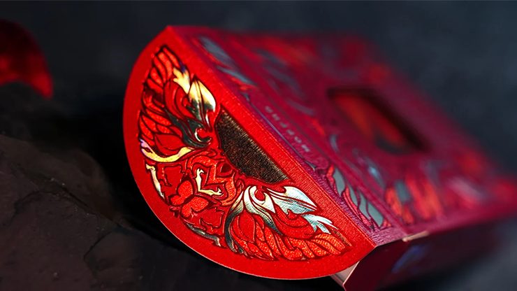 Morpho V2 (Carmine) Playing Cards by TCC Fashion - Image 6