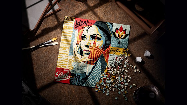 OBEY Jigsaw Puzzle by theory11 - Image 5