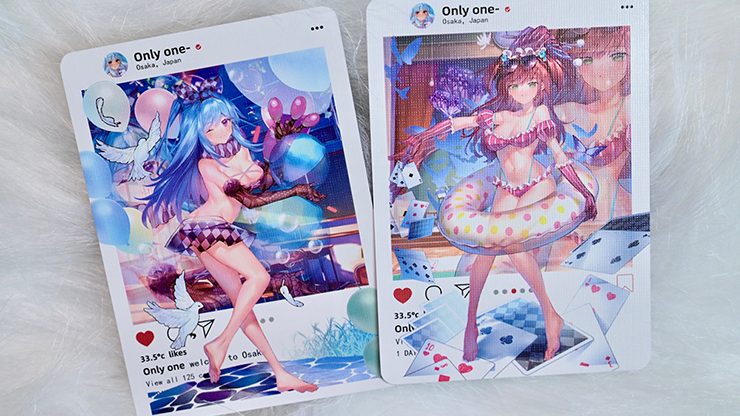 Sweet Cosplay Show - Azure Summer Playing Cards - Image 4