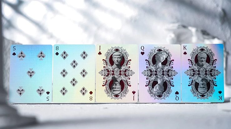 Alabaster Athena HOLO Playing Cards by TCC Fashion - Image 3