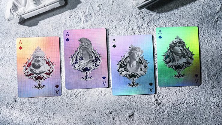 Alabaster Athena HOLO Playing Cards by TCC Fashion - Image 4
