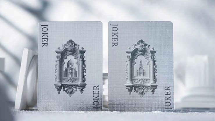 Alabaster Athena Luxury Playing Cards by TCC Fashion - Image 2