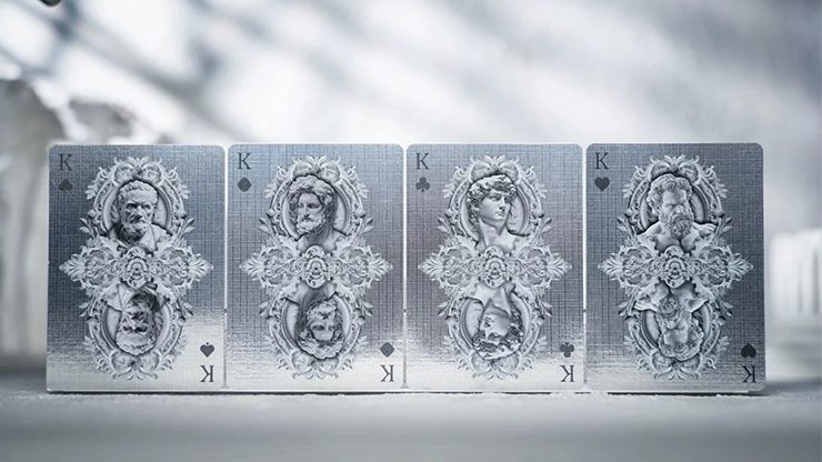 Alabaster Athena Luxury Playing Cards by TCC Fashion - Image 5