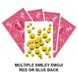 Multiple Smiley Emoji Card