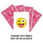 Tongue Out Emoji Card
