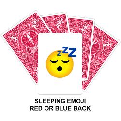 Sleeping Emoji Card